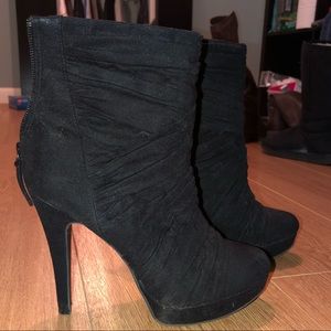 Suede boots from Kohl’s